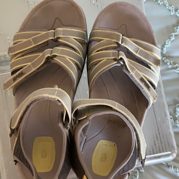 Teva Tierra Sandals - sage and yellow-ish sz 8 - Picture 6 of 9